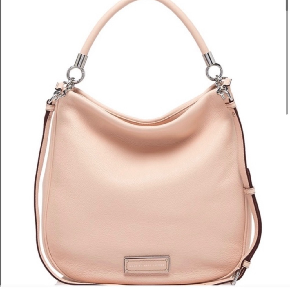 Marc Jacobs bag | "Too hot to handle" | peach pink